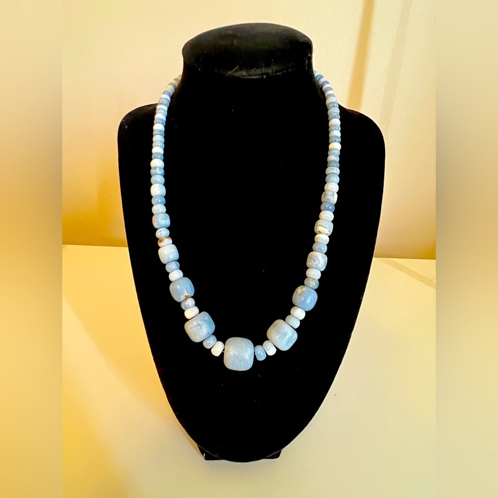 Blue Opal Jay King Necklace